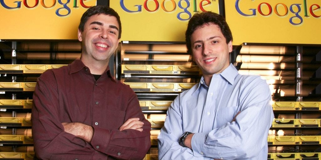 Co-founding Google